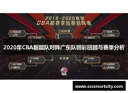 2020年CBA新疆队对阵广东队精彩回顾与赛季分析