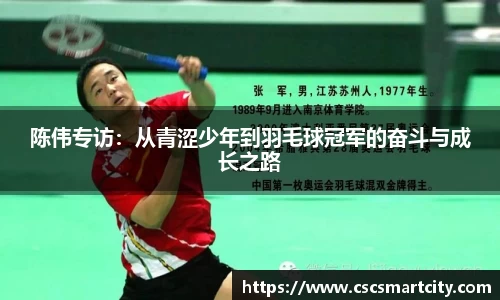 陈伟专访：从青涩少年到羽毛球冠军的奋斗与成长之路